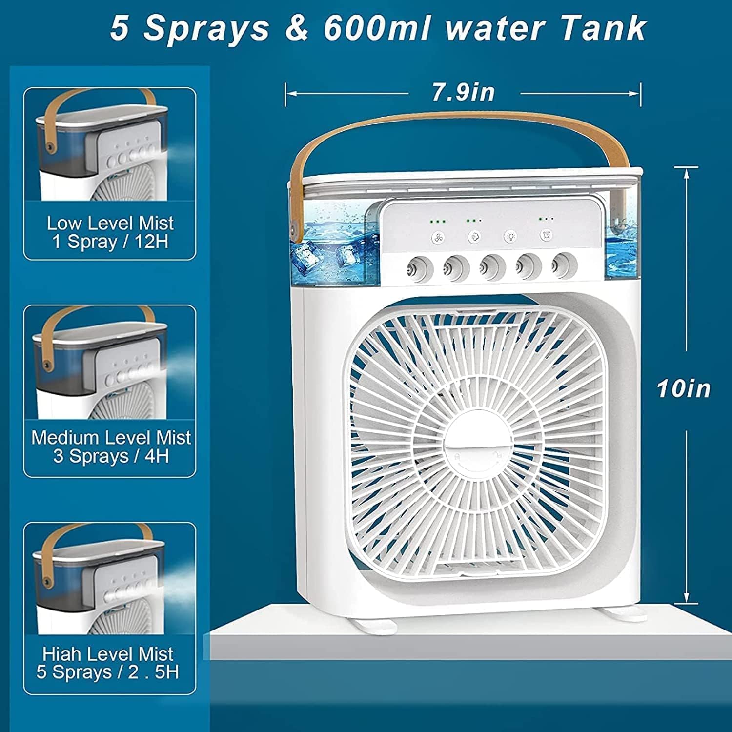 Mini Cooler for Room Cooling - Portable Air Conditioner