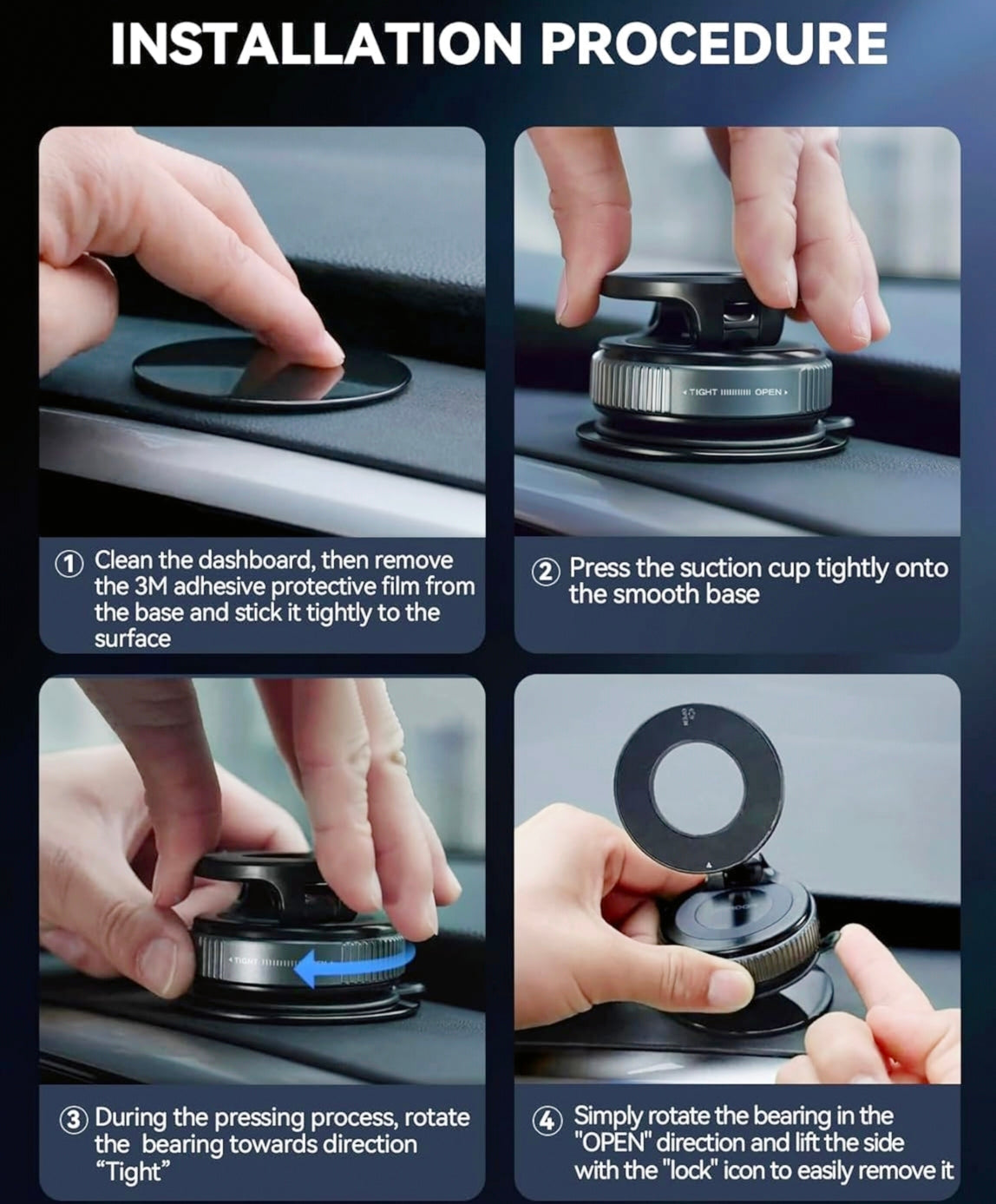 360° Magnetic Phone Holder