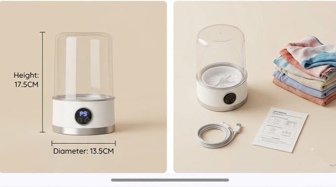 AquaClean Pro™ Portable Mini Washer