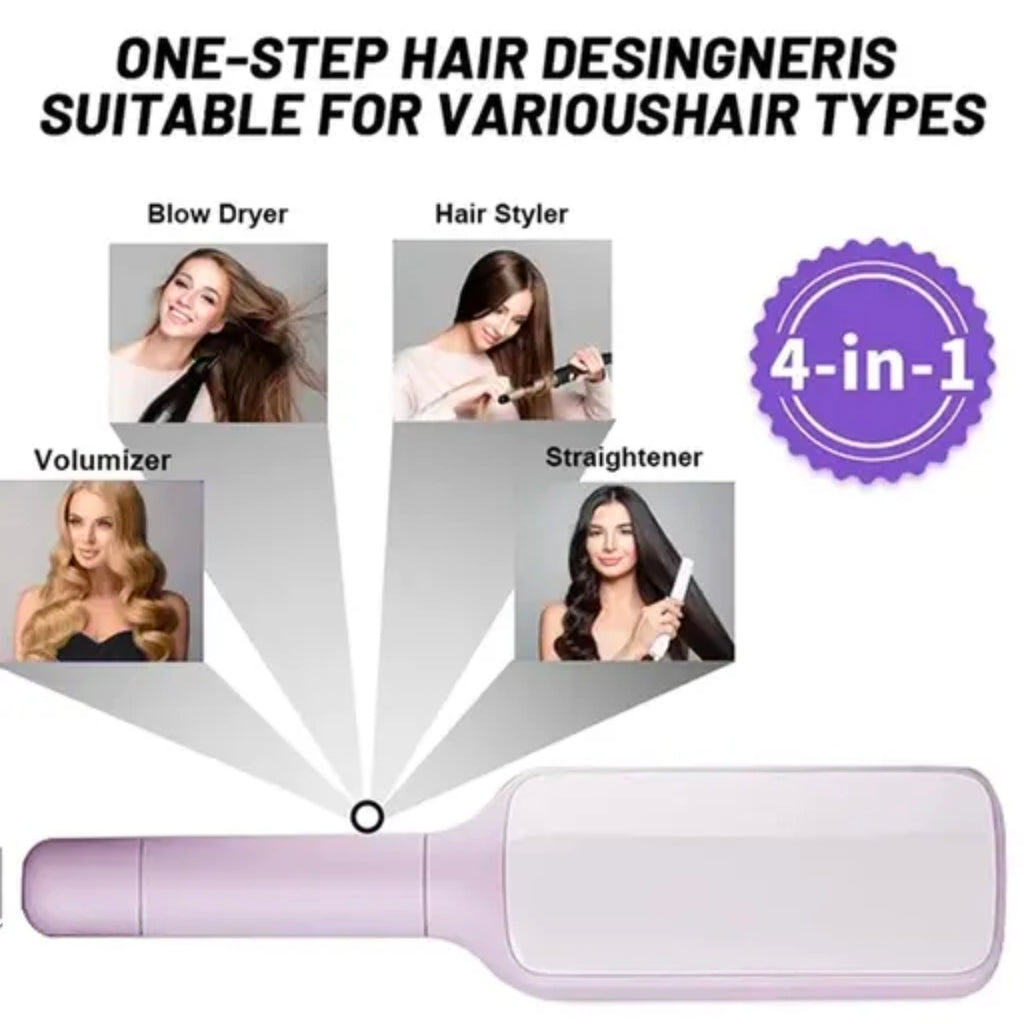 Magic Self-Cleaning Anti-Frizz Hair Brush