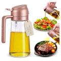 2-in-1 Oil Dispenser & Sprayer – Spray, Pour & Cook Smarter